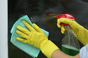 glass cleaning